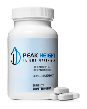 Peak Height Height Maximizer bottle, 90 tablets: our height growth pick